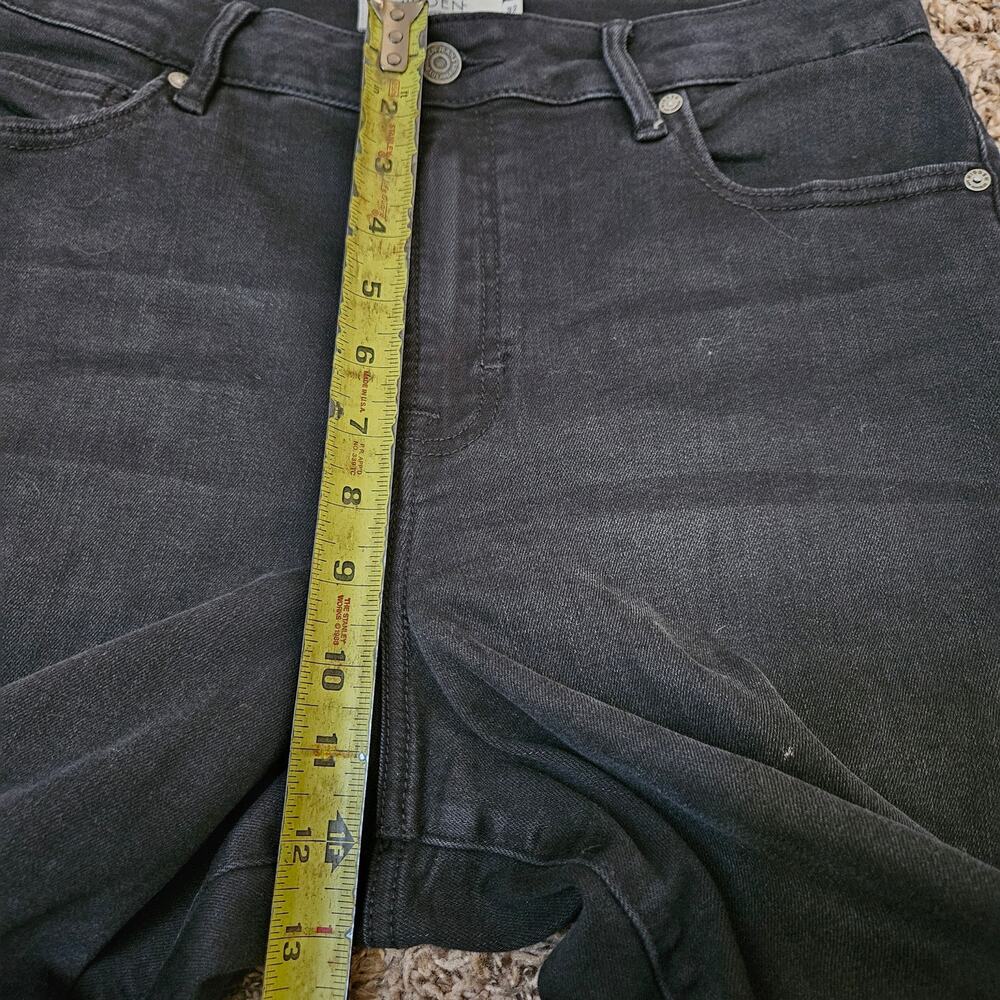 The After Midnight Black Wide Leg Cropped Jeans by Hidden Jeans 32 - Picture 7 of 11